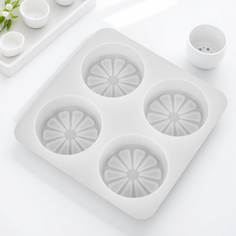Soap Making Die - DIY Silicone Lemon Slice Soap Mold