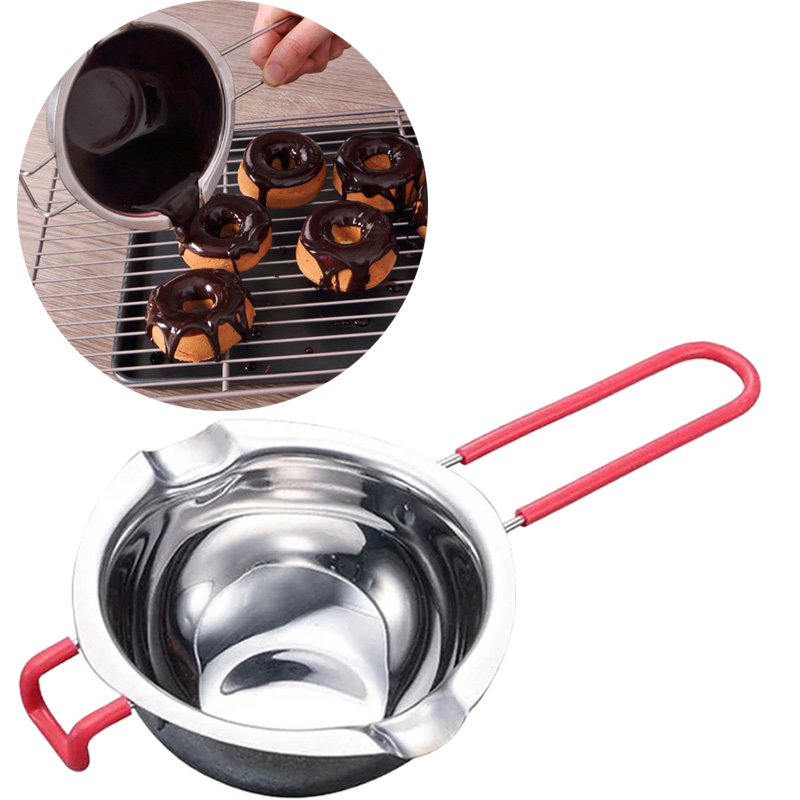 Soap Making Jug - Stainless Steel Wax Melting Pot Long