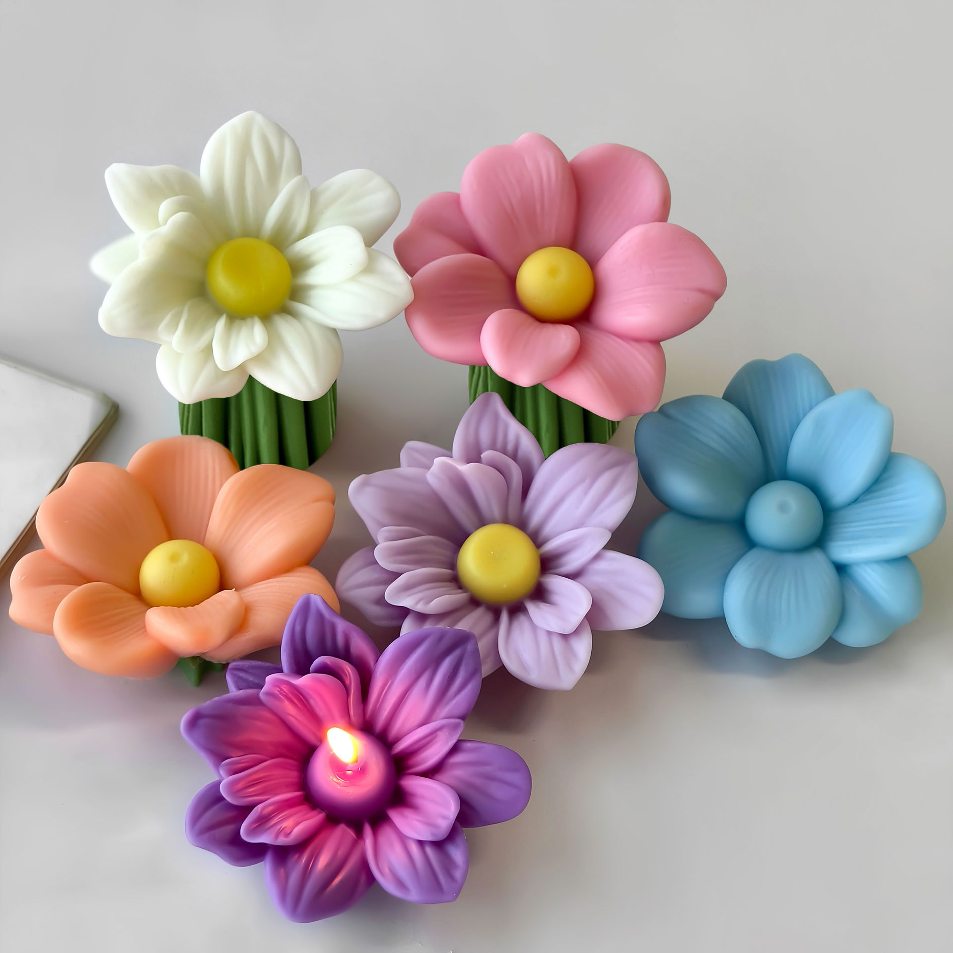 DIY Flowers Aroma Candle Silic – Soap Making At Home Bewertung und Preis