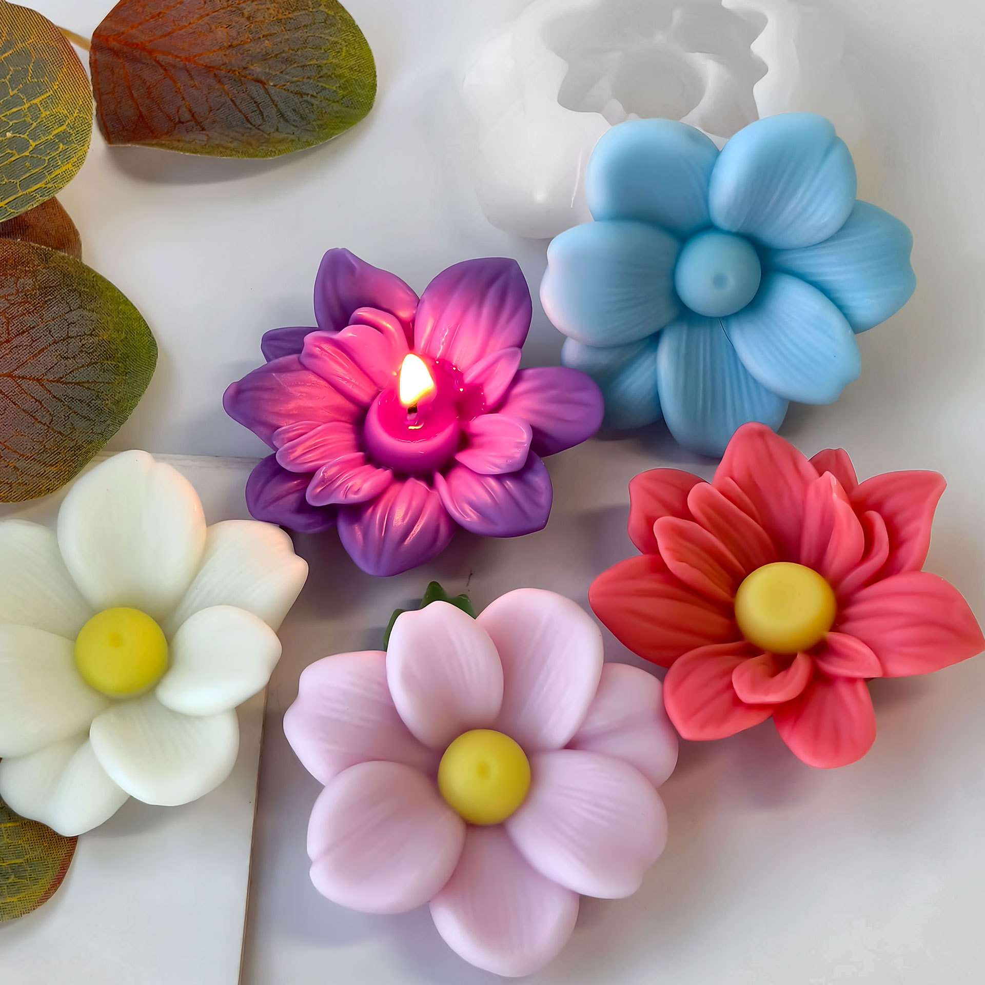 DIY Flowers Aroma Candle Silic – Soap Making At Home Bewertung und Preis