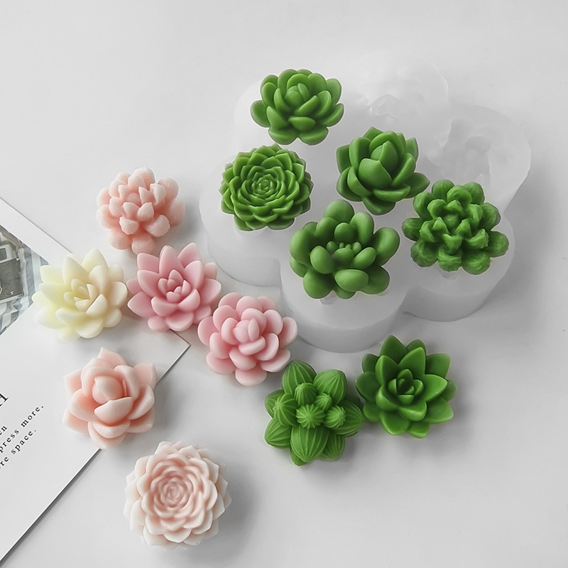 7 in1 Succulent Cactus Silicon – Soap Making At Home Bewertung und Preis