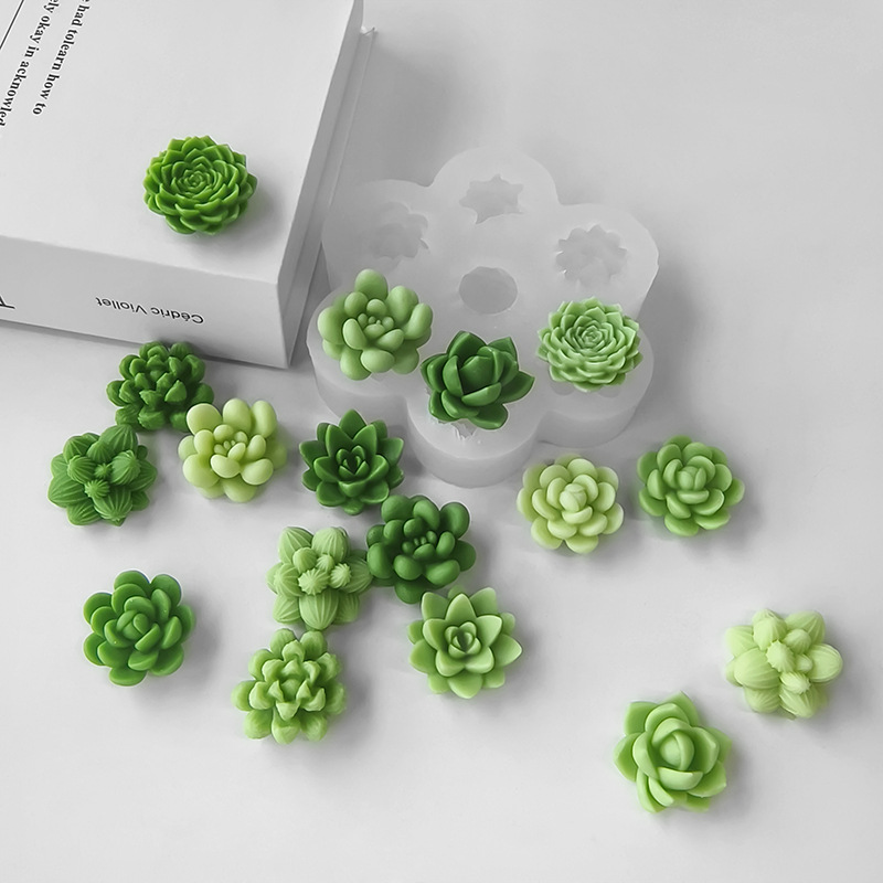 7 in1 Succulent Cactus Silicon – Soap Making At Home Bewertung und Preis