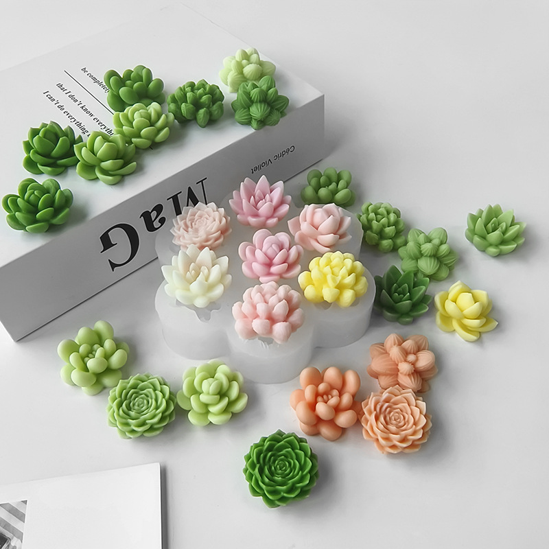 7 in1 Succulent Cactus Silicon – Soap Making At Home Bewertung und Preis