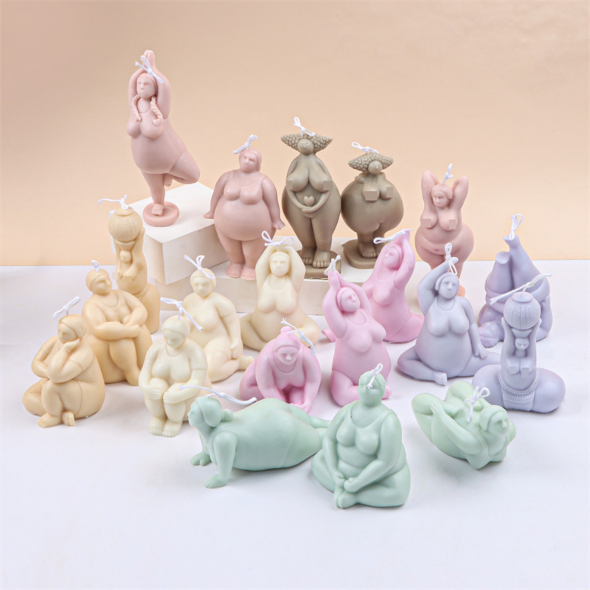 3D Lady Body Candle Mold Yoga  – Soap Making At Home Bewertung und Preis