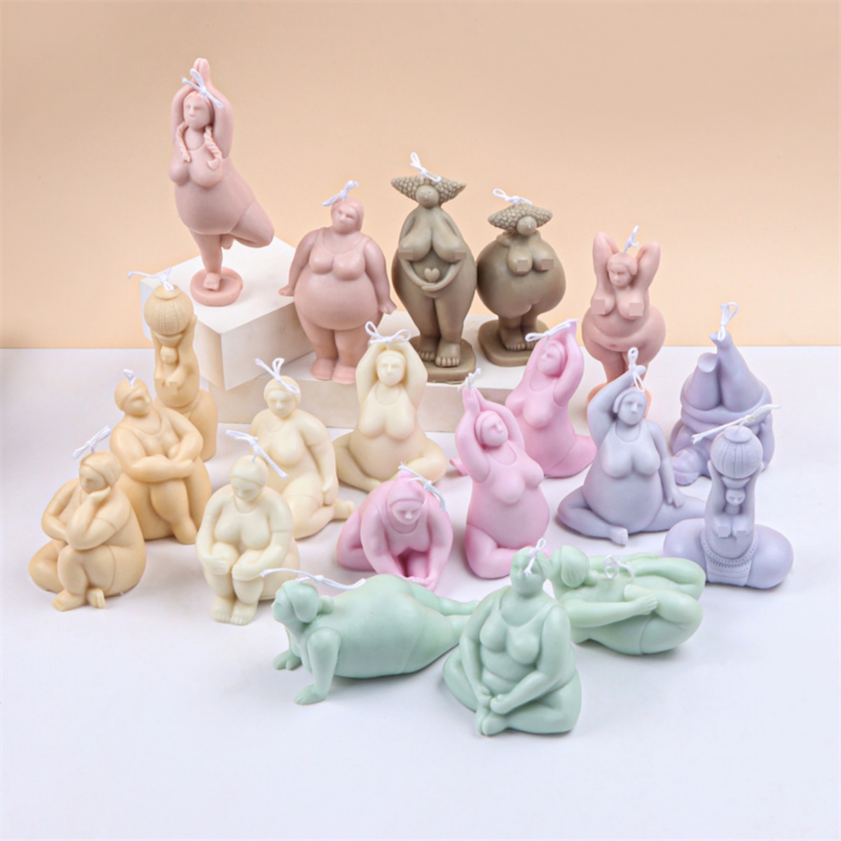 3D Lady Body Candle Mold Yoga  – Soap Making At Home Bewertung und Preis