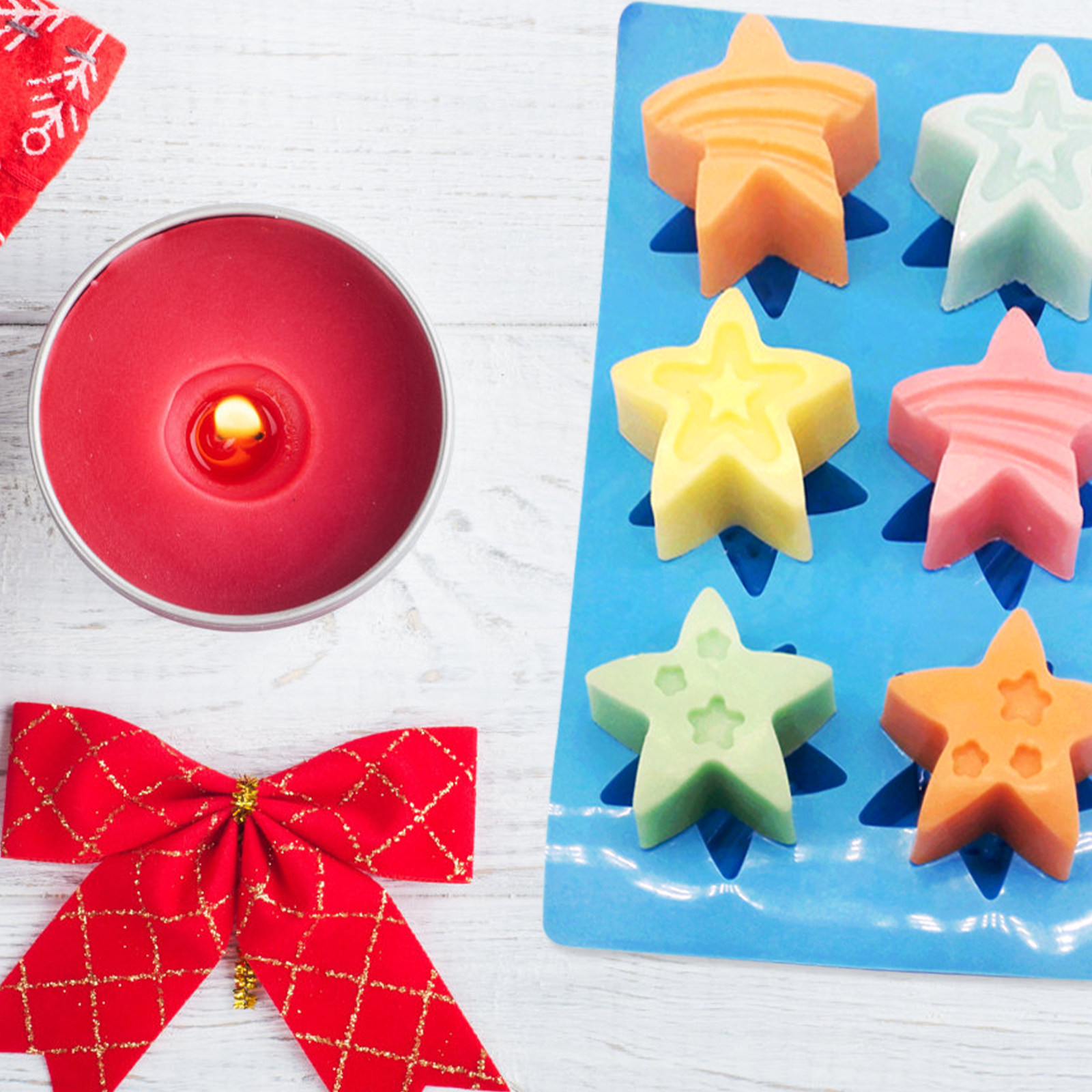 Creative Five-Pointed Star Soa – Soap Making Die Bewertung und Preis