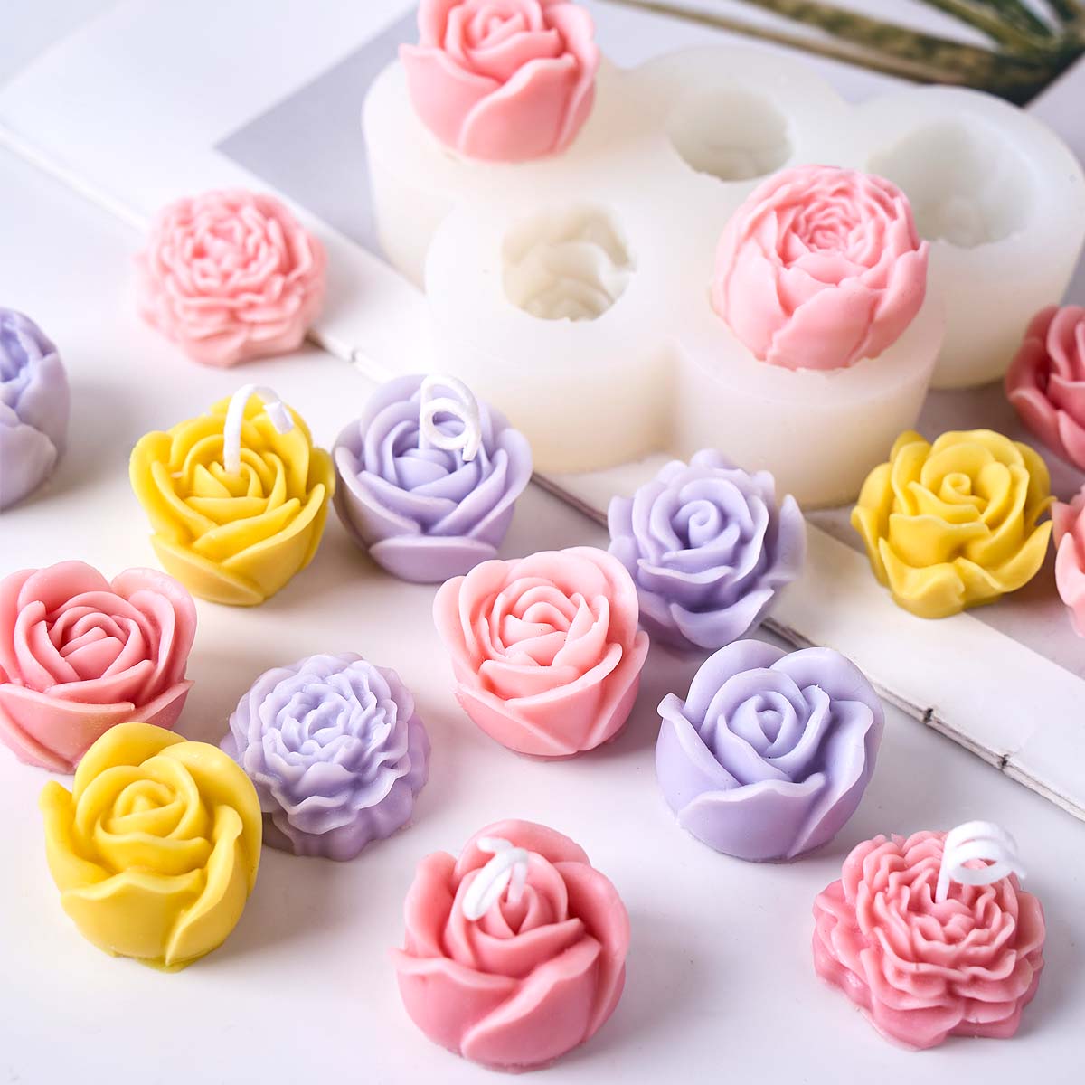 3D Rose Flower Silicone Candle – Soap Making At Home Bewertung und Preis