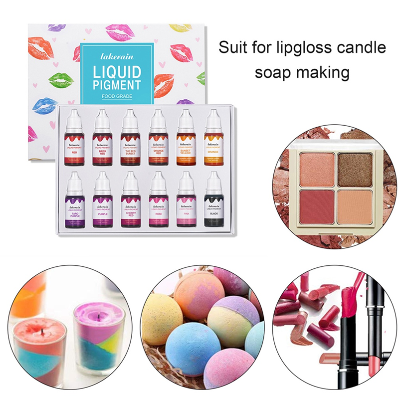 ABGU  12Colors/Set Epoxy Resin – Soap Making Die Bewertung und Preis