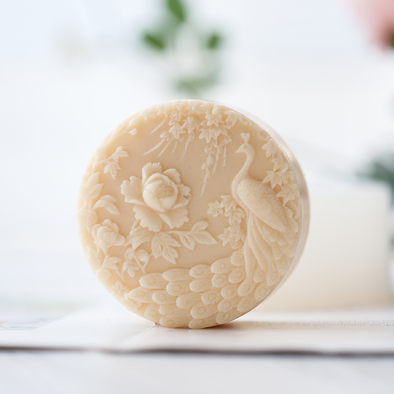 Peacock Flower Pattern Silicon – Soap Making At Home Bewertung und Preis