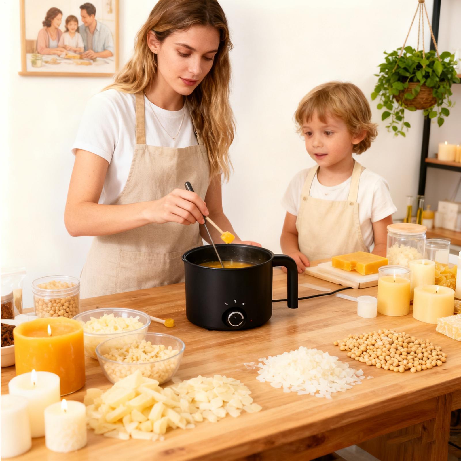 Candle Wax Melter 1.5L Electri – Soap Making Jug Bewertung und Preis