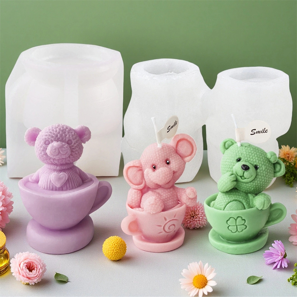 Teddy Bear in Cup Silicone Mol – Soap Making Jug Bewertung und Preis