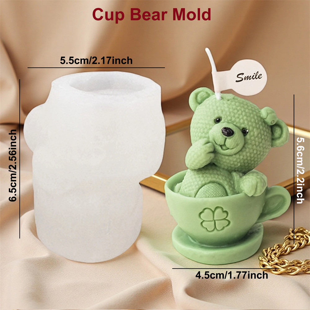 Teddy Bear in Cup Silicone Mol – Soap Making Jug Bewertung und Preis
