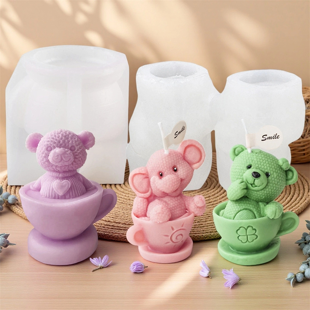 Teddy Bear in Cup Silicone Mol – Soap Making Jug Bewertung und Preis